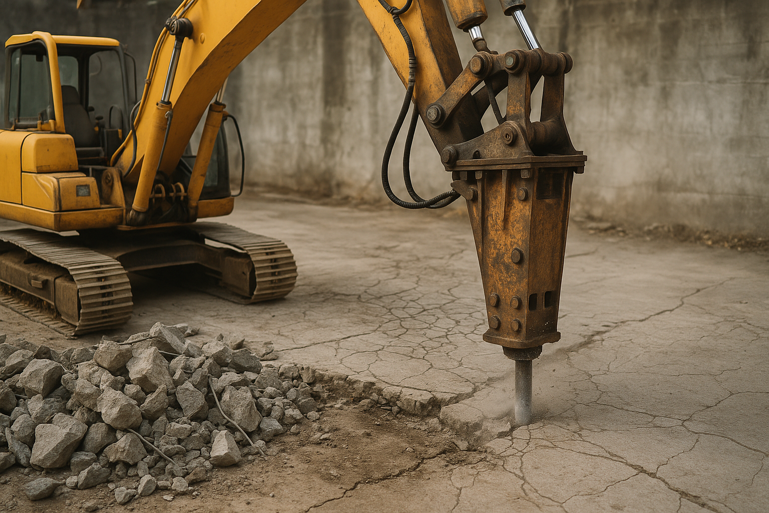 Beton Kırımı ve Yıkımı