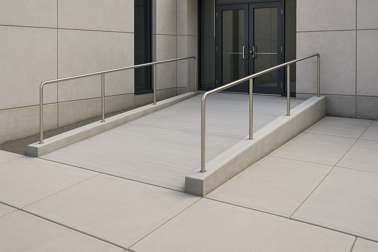 Rampa ve Giriş Beton Uygulamaları